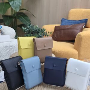CA-105 - Pebble Grain Flap Over Crossbody Bag